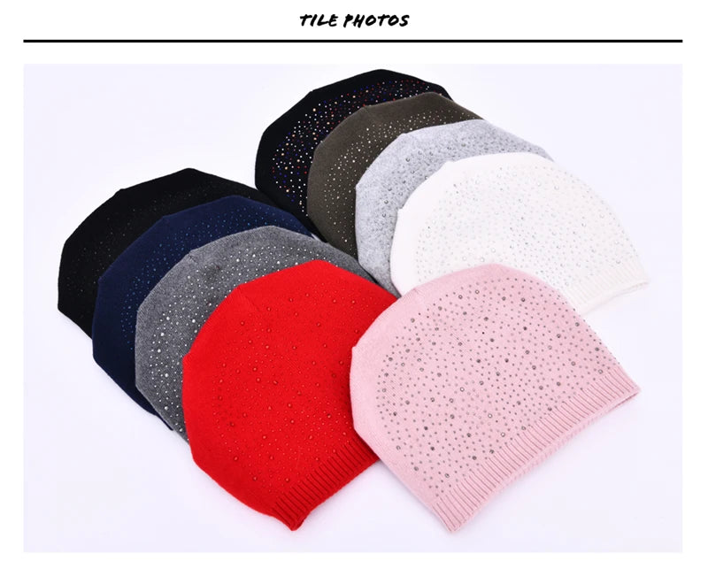 Women's Real Fur Pompon Hat Female Plain Warm Knit Beanie Hat Natural Raccoon Fur Pom Pom Hat Winter Beanies with Fur Pompom