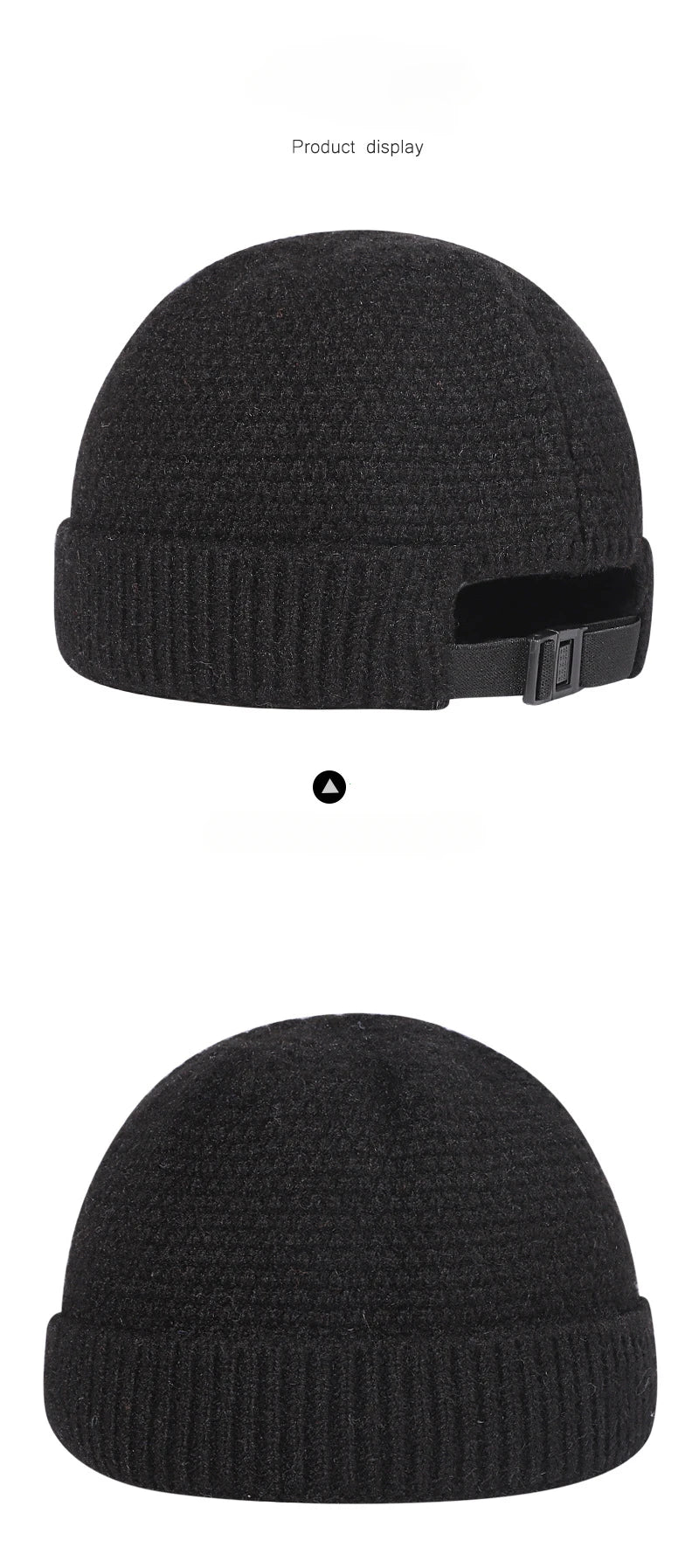 2023 NEW Baseball Cap Man Knitted Beanie Warm Soft Winter Hats Landlord Hip Hop Hat Skull Caps Outdoor Rolled Bonnet Шляпа