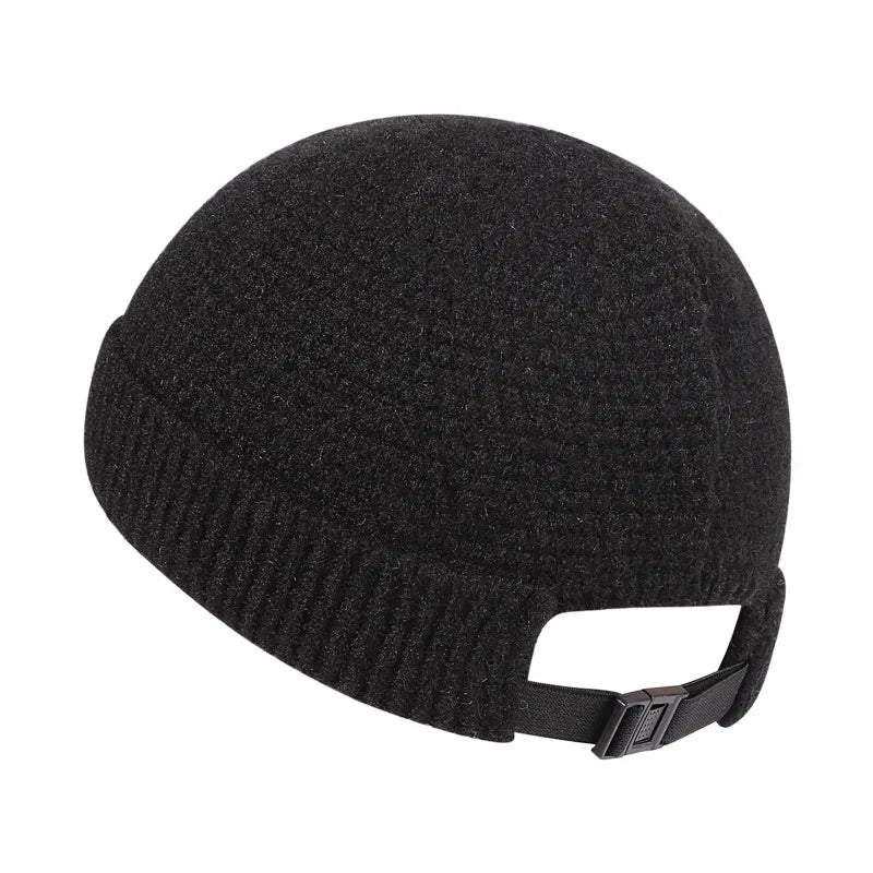 2023 NEW Baseball Cap Man Knitted Beanie Warm Soft Winter Hats Landlord Hip Hop Hat Skull Caps Outdoor Rolled Bonnet Шляпа