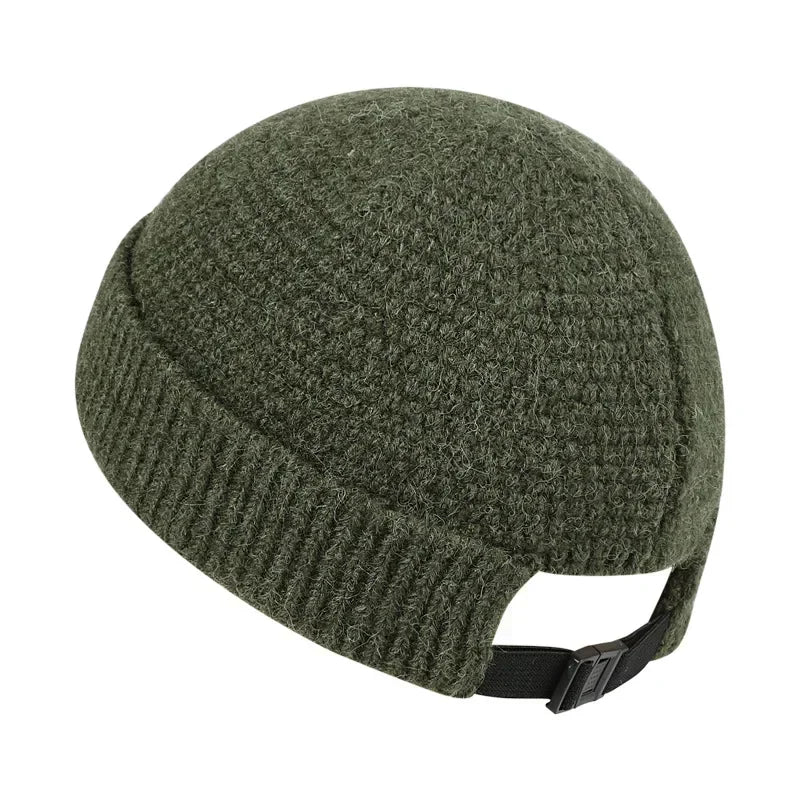 2023 NEW Baseball Cap Man Knitted Beanie Warm Soft Winter Hats Landlord Hip Hop Hat Skull Caps Outdoor Rolled Bonnet Шляпа