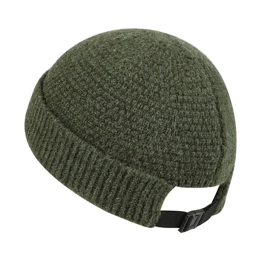 2023 NEW Baseball Cap Man Knitted Beanie Warm Soft Winter Hats Landlord Hip Hop Hat Skull Caps Outdoor Rolled Bonnet Шляпа