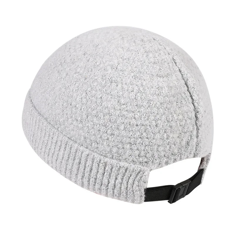 2023 NEW Baseball Cap Man Knitted Beanie Warm Soft Winter Hats Landlord Hip Hop Hat Skull Caps Outdoor Rolled Bonnet Шляпа